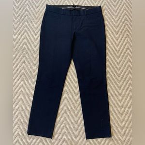 Banana Republic Navy Sloan Trouser